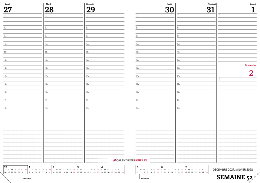 Aperçu calendrier annuel 2028 avec jours fériés France